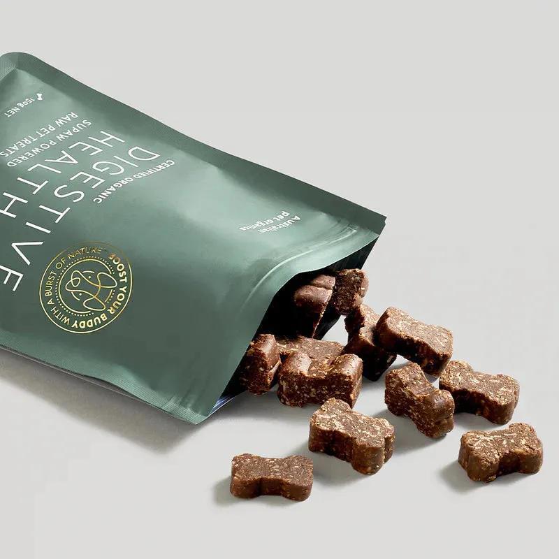 10% OFF: Australian Pet Organics Certified Organic Digestive Health Supaw™ Powered Raw Pet Treats For Dogs