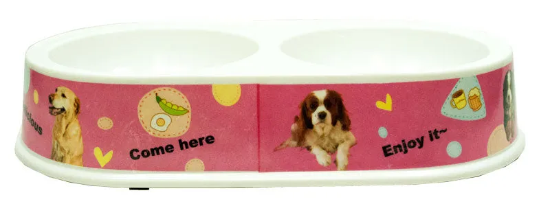 11" Double Dish Dog Bowl