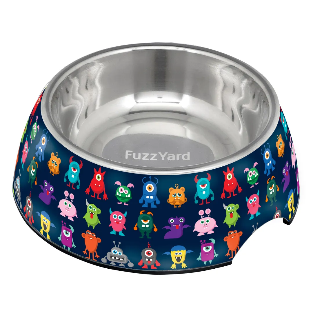 15% OFF: FuzzYard Yard Monsters Easy Feeder Bowl