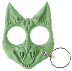 ALLEY CAT GOUGER KEYCHAIN GREEN