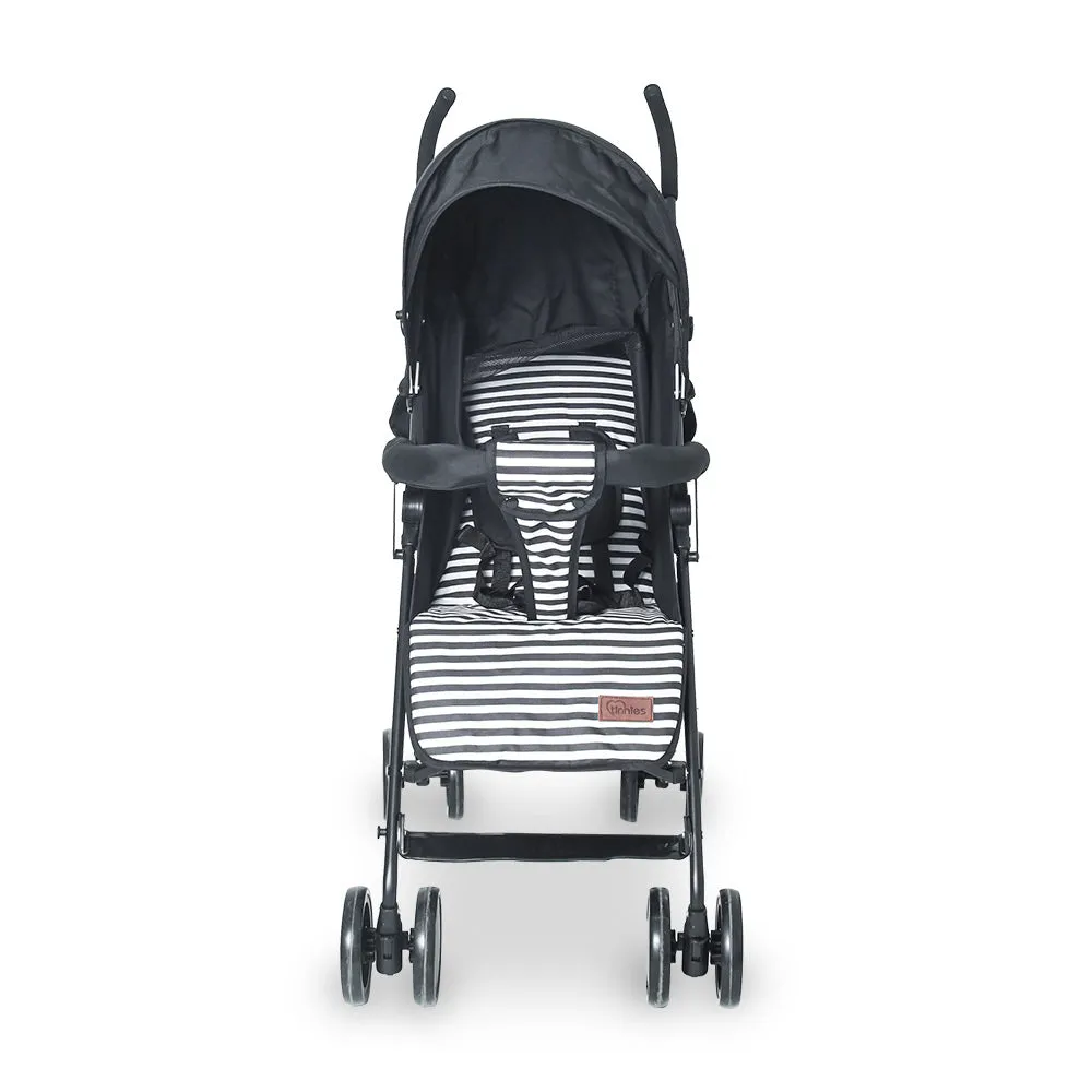 BABY BUGGY – BLACK STRIPPED