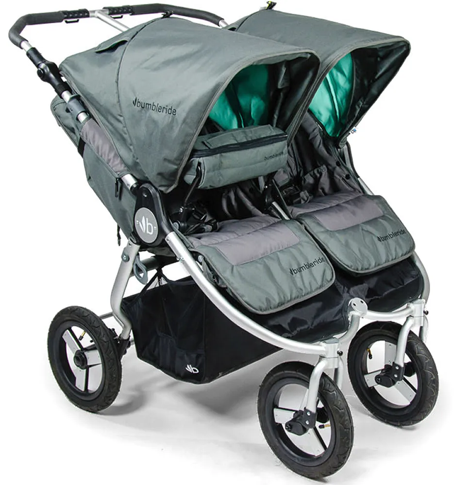 Bumbleride Double Stroller Snack Pack - Camp Green