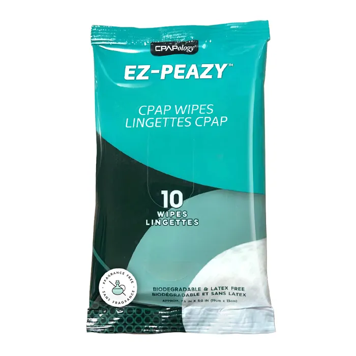 CPAPology EZ-Peazy CPAP Travel Wipes Box