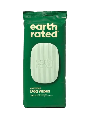 Earth Rated Unscented Wipes 100 ct.