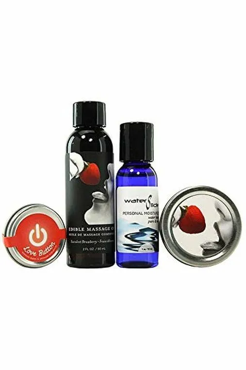 Earthly Body Tasty Travels Set Strawberry