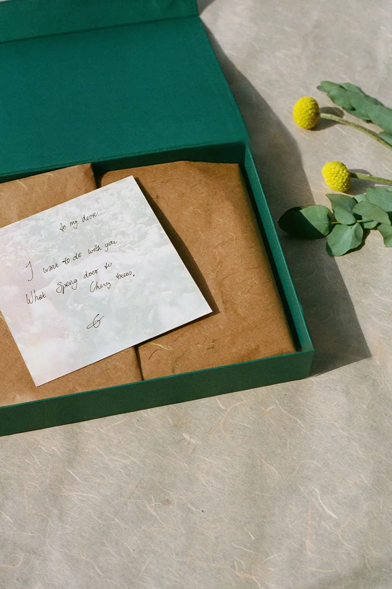 Eco Luxury Brand Box ~ Emerald ~