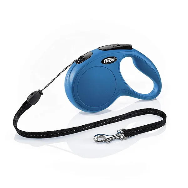 Flexi Classic Blue Retractable Leash - Cord