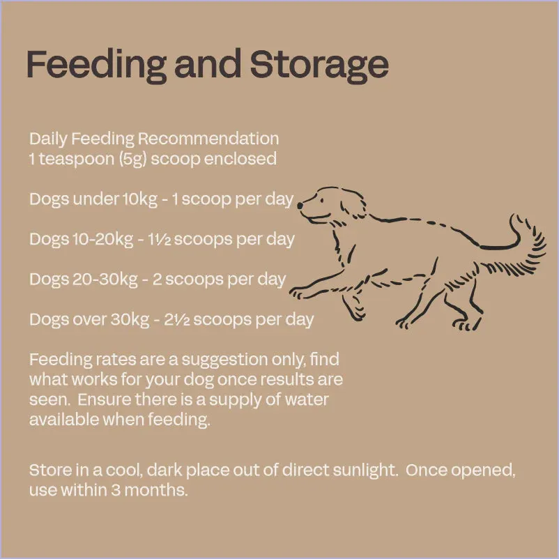 Fourflax Probiotics Nutritional Powder Supplement For Dogs