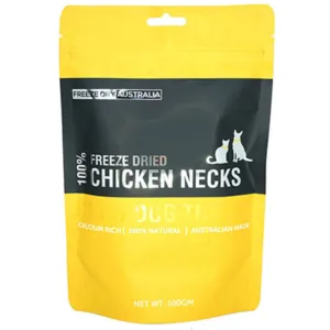 Freeze Dry Australia Freeze Dried Chicken Necks Treats