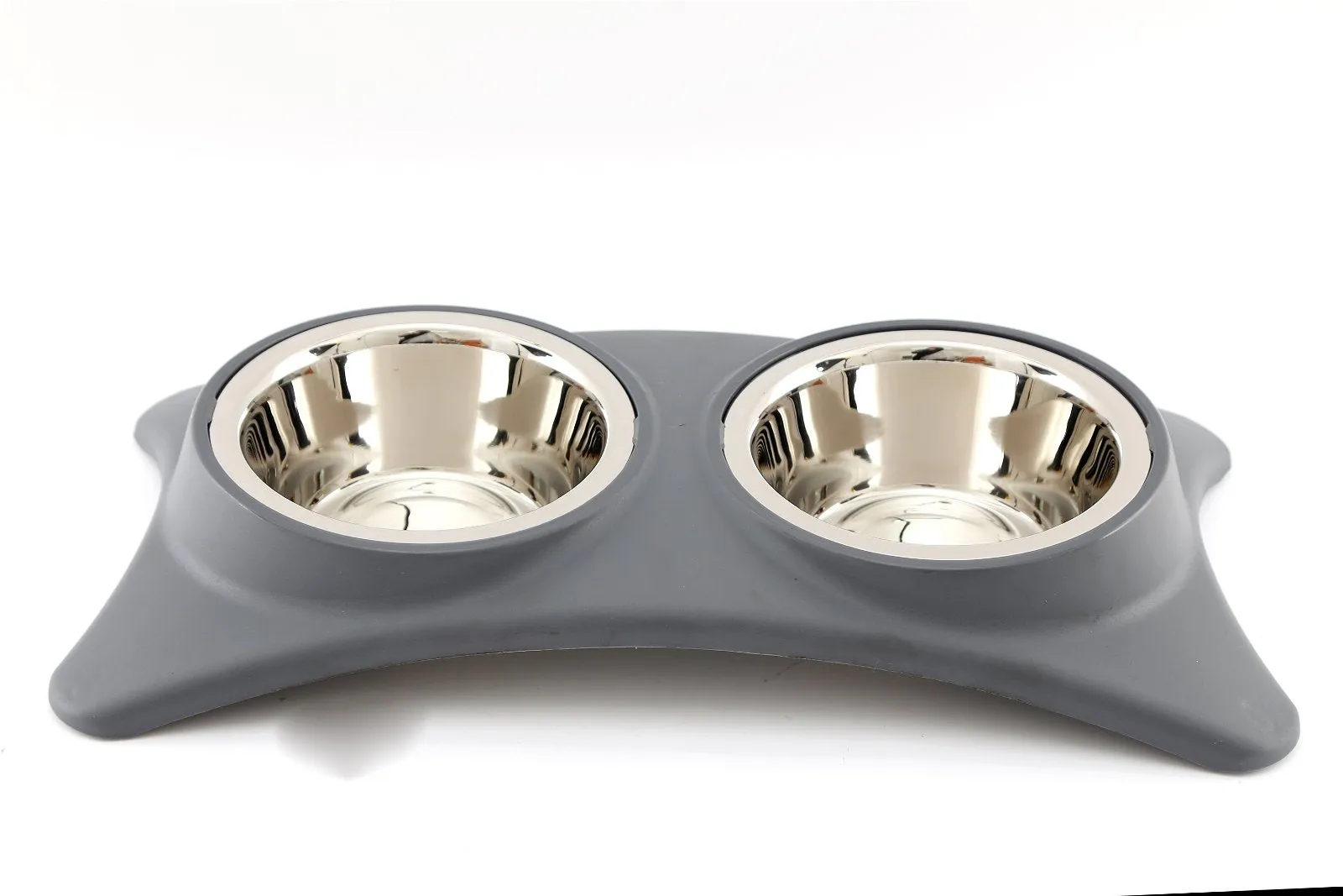 Large Double Food and Water Bowls