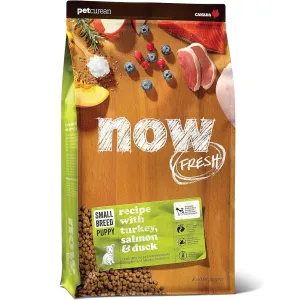 Now Fresh - Grain Free Puppy Small Breed Dog Food - Turkey, Salmon & Duck
