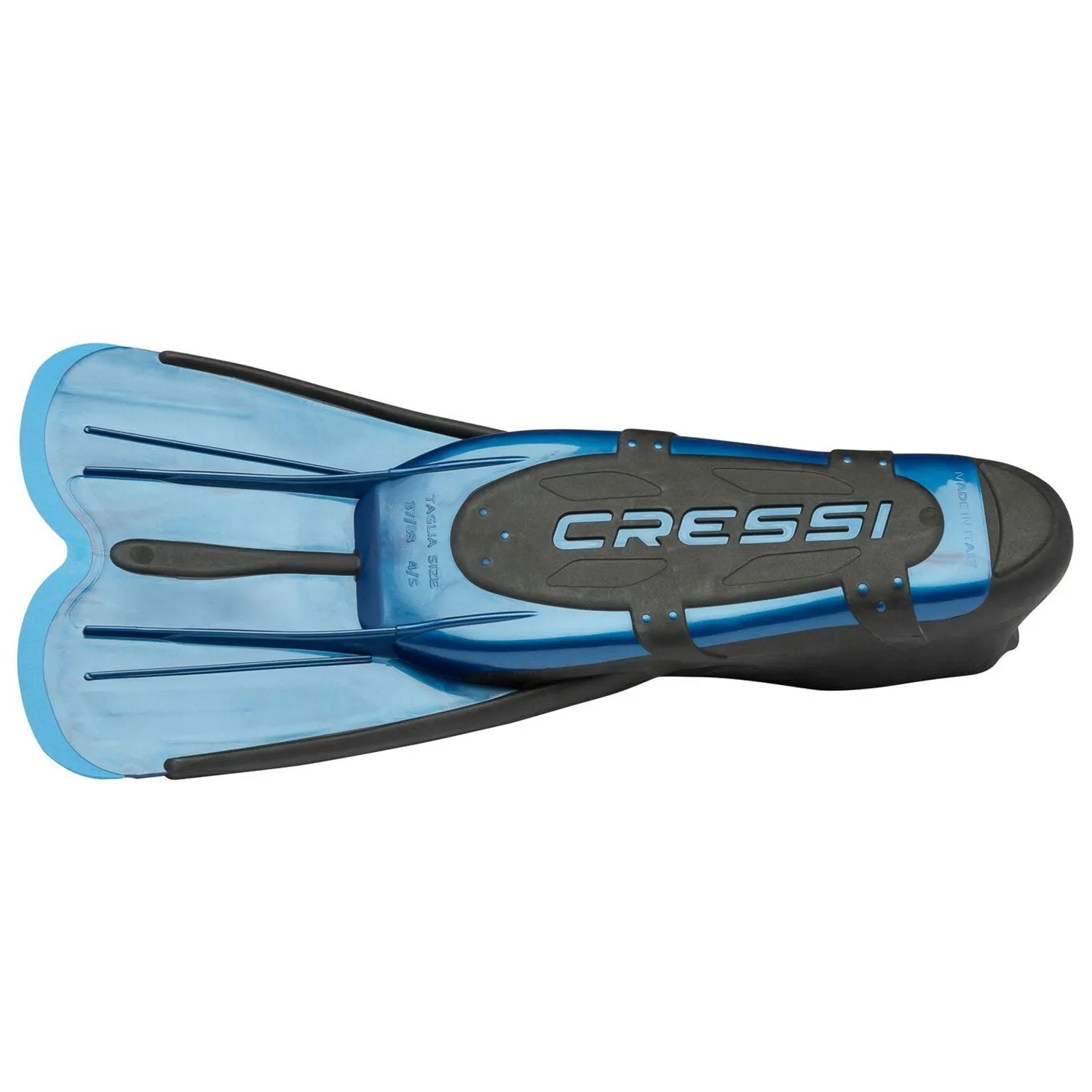 Open Box Cressi Agua Short Swim Full Foot Fins - 35/36