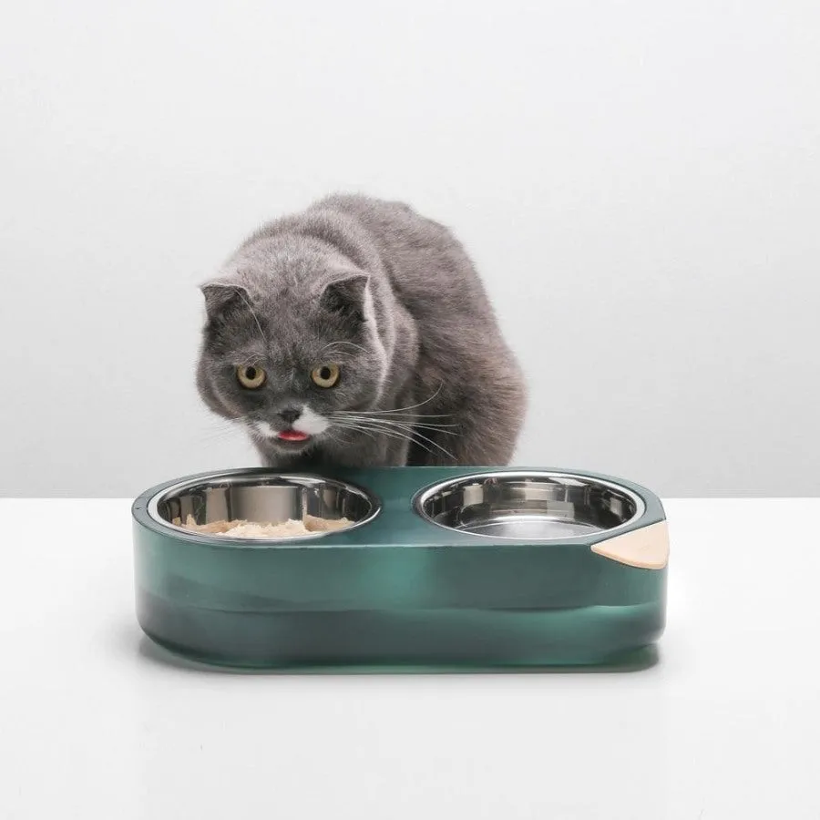 Pidan Pet Bowl Double Green