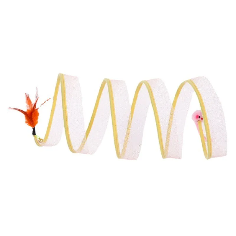 S-type Cat Tunnel Toy Foldable Channel
