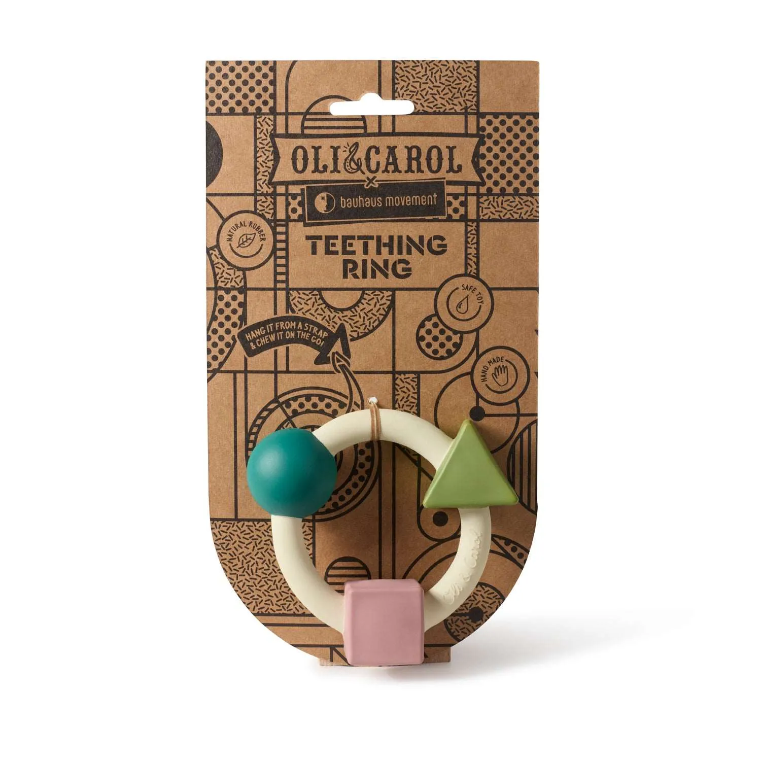 Teething Ring Soft Colors Baby Teether