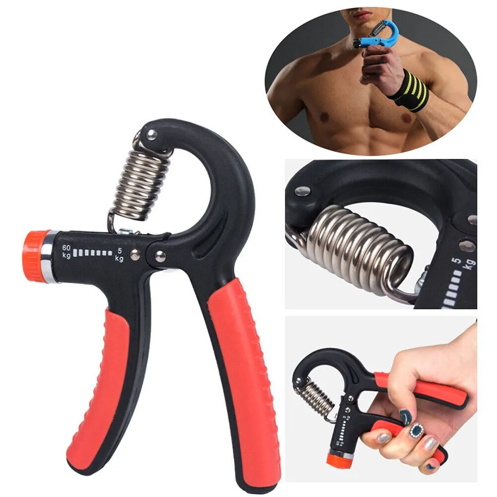 Us 2-4 Pack Adjustable Hand Grip Trainer Counter Exerciser Forearm Power Fingers